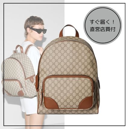 GG Supreme Black Backpack | GUCCI® MX