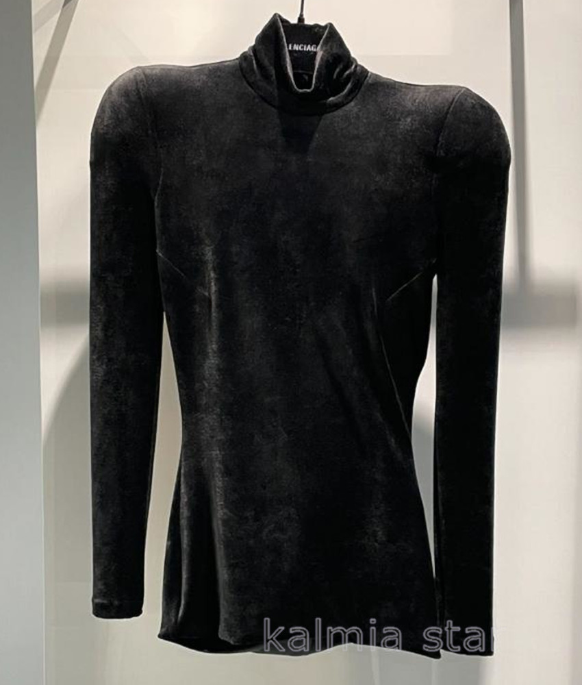 ●送料込●BALENCIAGA●タートルネック ドレス