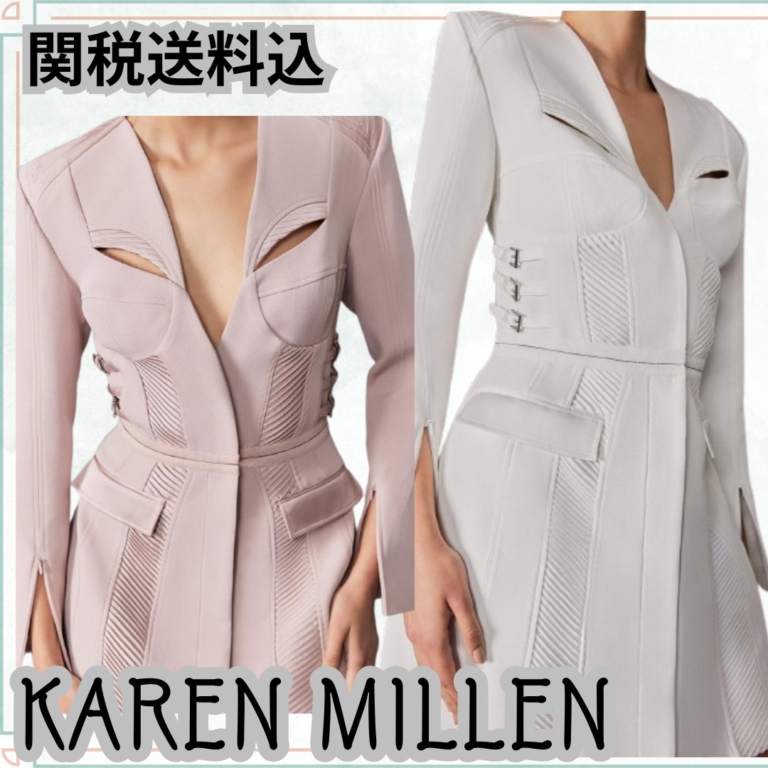 関送込【KAREN MILLEN】アーカイブコレクションブレザードレス