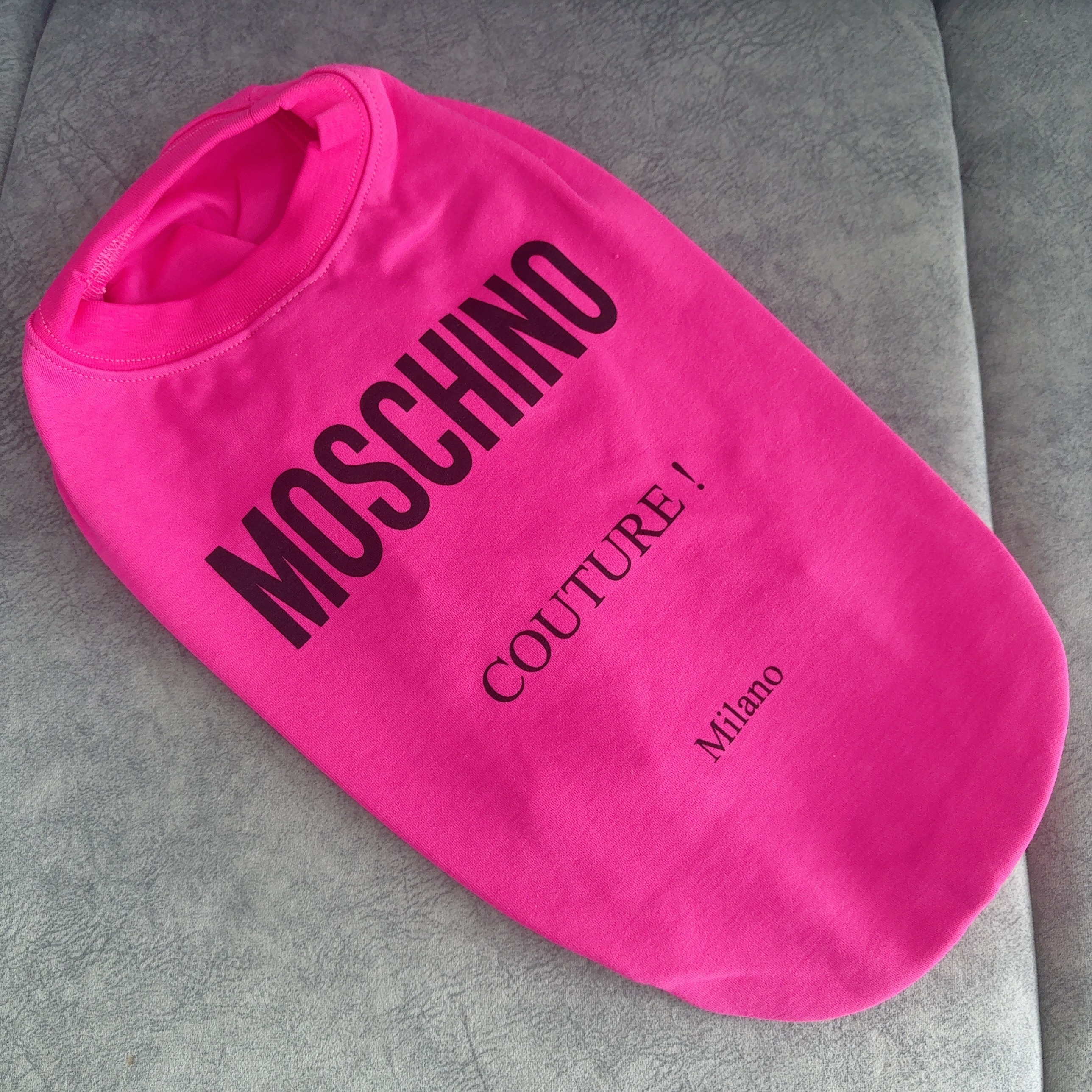【国内即発送★関税込み】Moschino 犬服 ドッグウェア