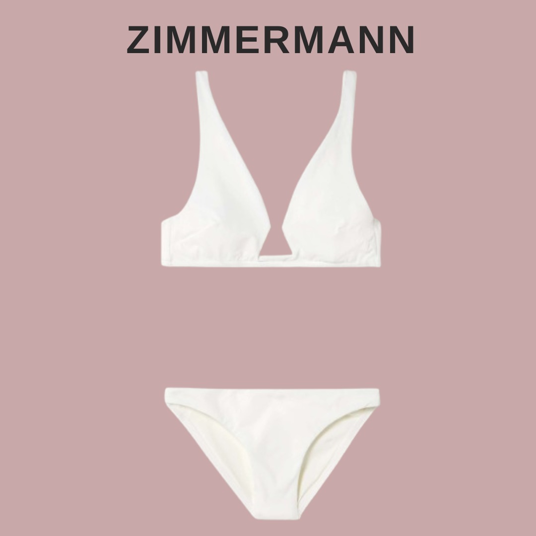 ZIMMERMANN カットアウト ビキニ【関税なし】