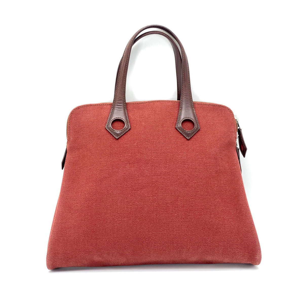 HERMES サックイブーPM ハンドバッグ トワルアッシュ 9325