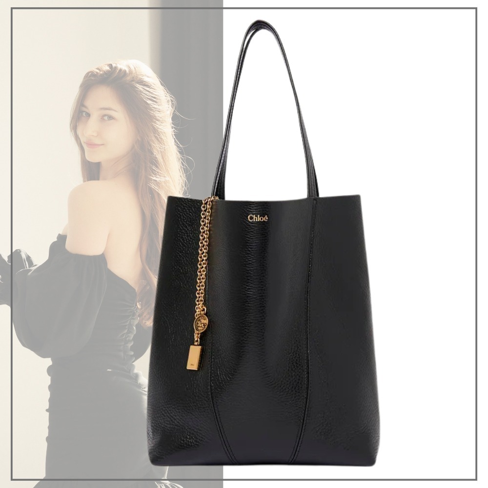 【伊原葵さん愛用 使いやすい！】CHLOE SPINトートバッグ