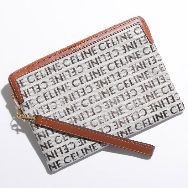 CELINE クラッチバッグ 10J502FE3 リストレット付き