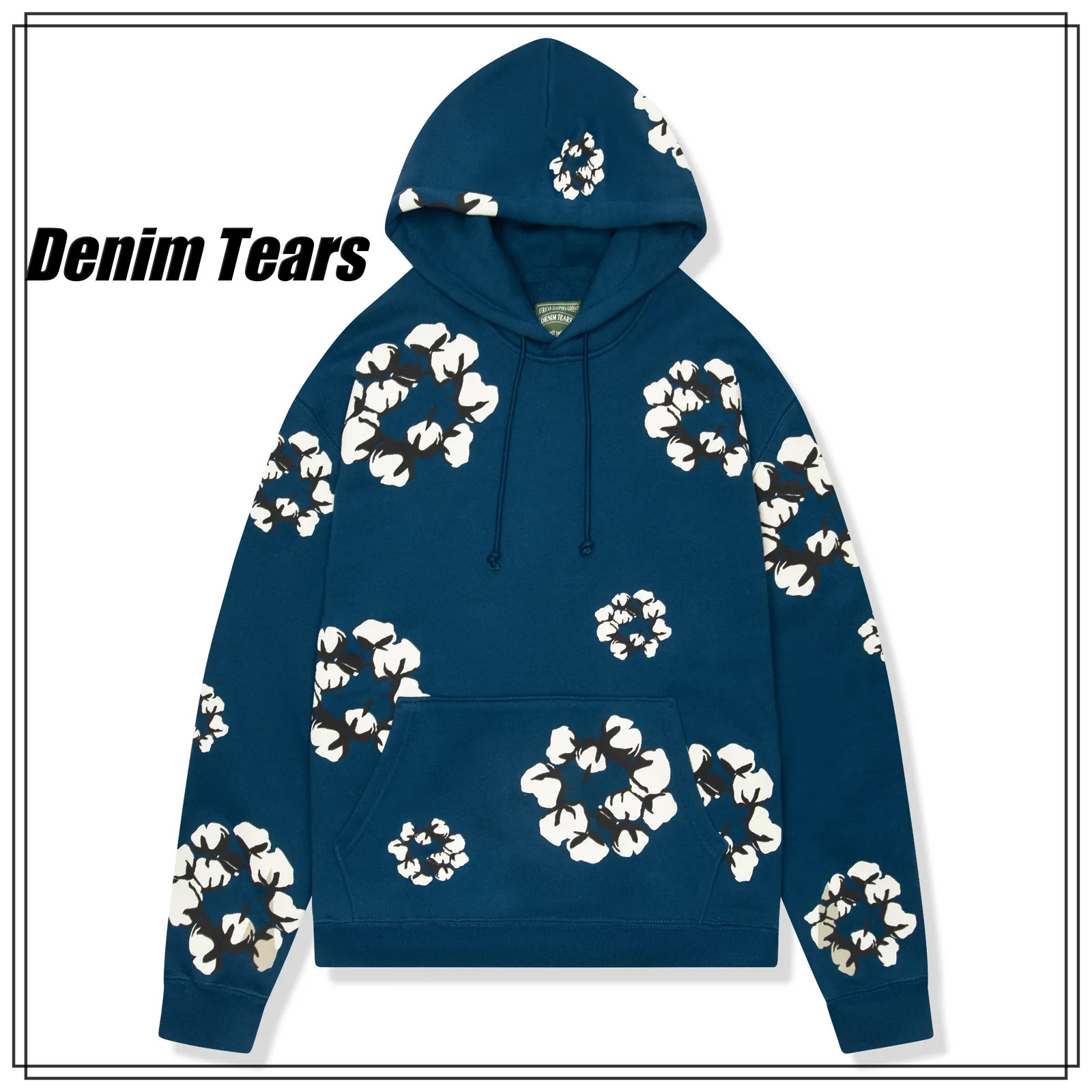 【CPFM】Denim Tears ネイビー長袖パーカー 関税送料込み