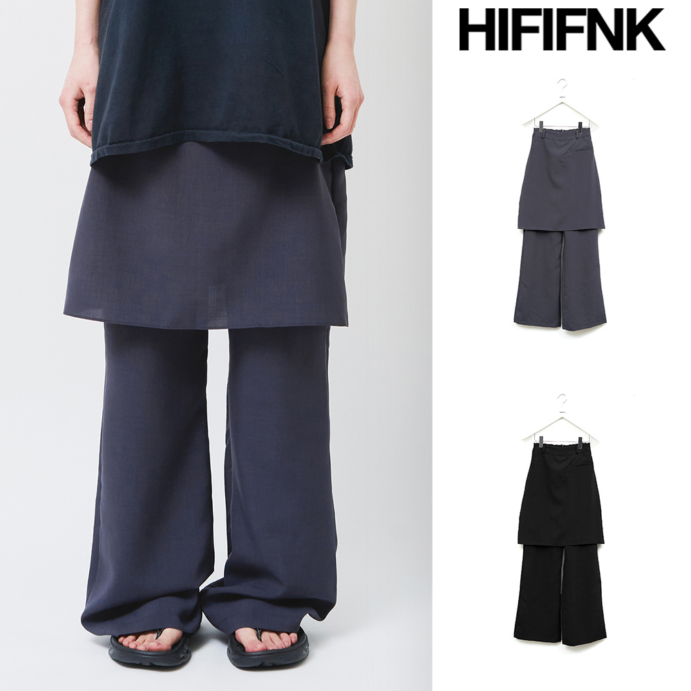 【HI FI FNK】(W) Cool Layered Pants