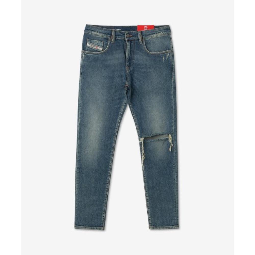 ◆DIESEL◆ 2019 D STRUCTURED DENIM PANTS BLUE A03562007M501