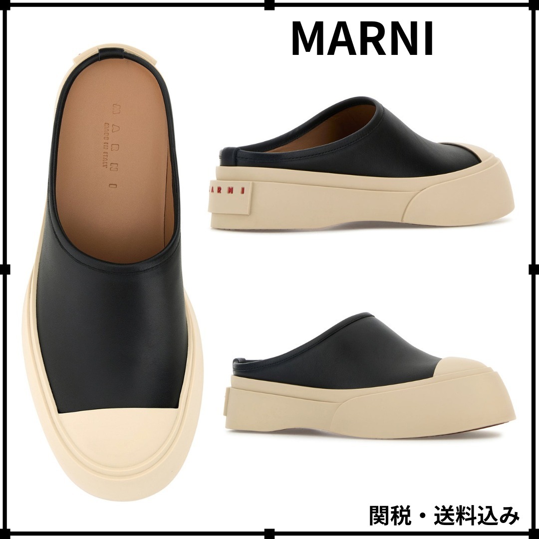 ★MARNI★マルニ Pablo サボ レザー 関税送料込