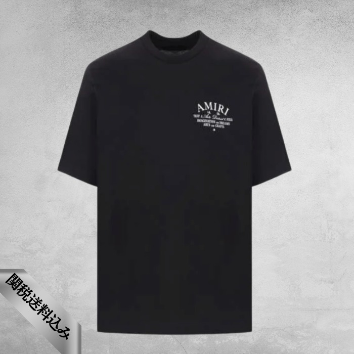 関税送料込み★【AMIRI】クルーネック Tシャツ ロゴ