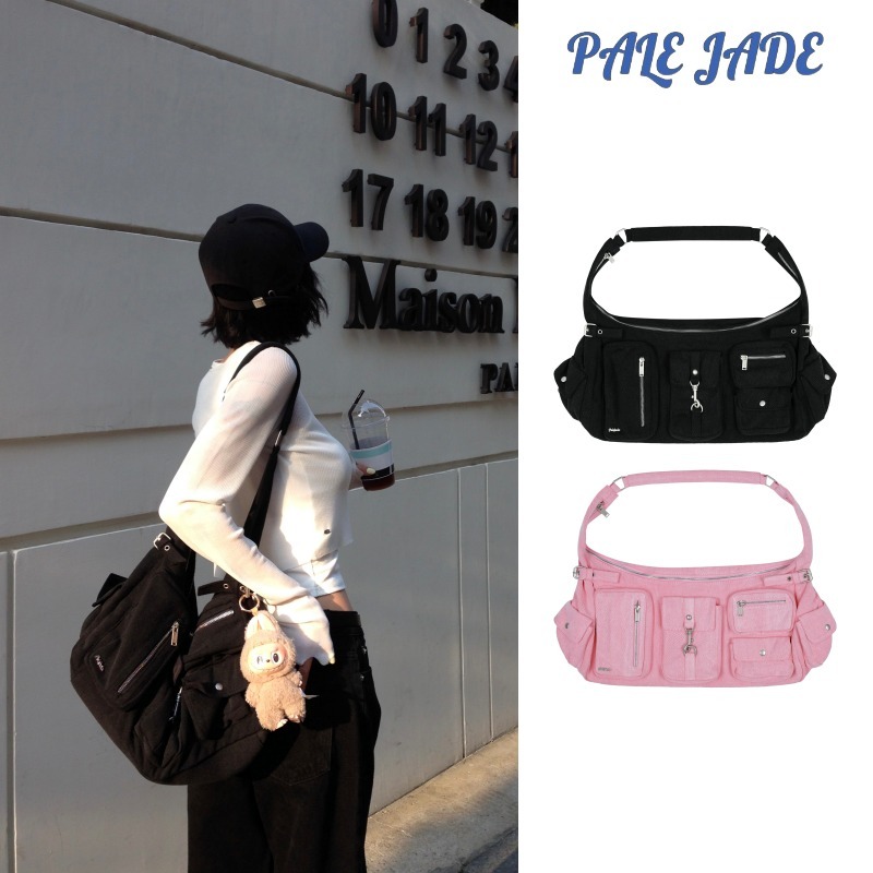 PALE JADE☆Pigment Vintage Pocket Bag