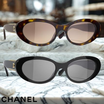 ブラウン（茶色）系 イタリア CHANEL(シャネル) アイウェア