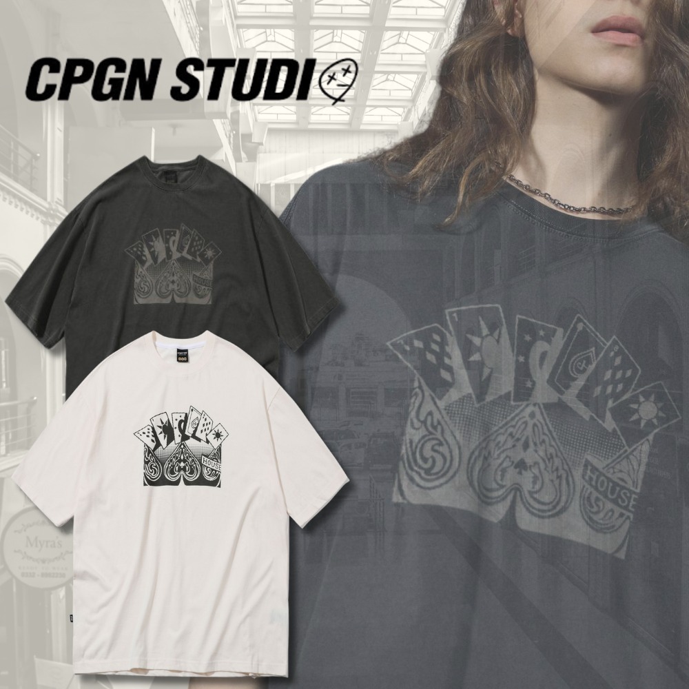 Tシャツ・カットソー CPGN STUDIO_COMPAGNO Spudil Short Sleeve T-Shirt Pigment Smo