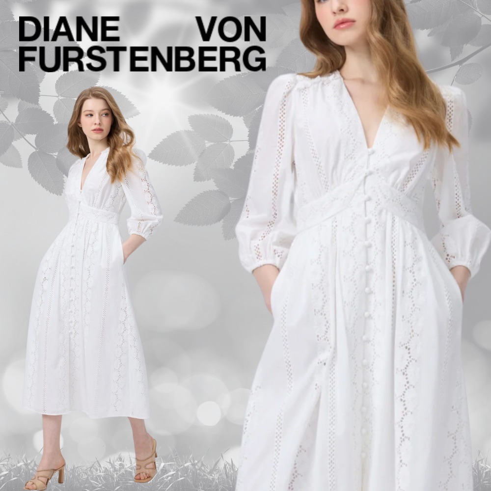 【関税込】DVF ★女性らしさを引き立てる★レナ ドレス