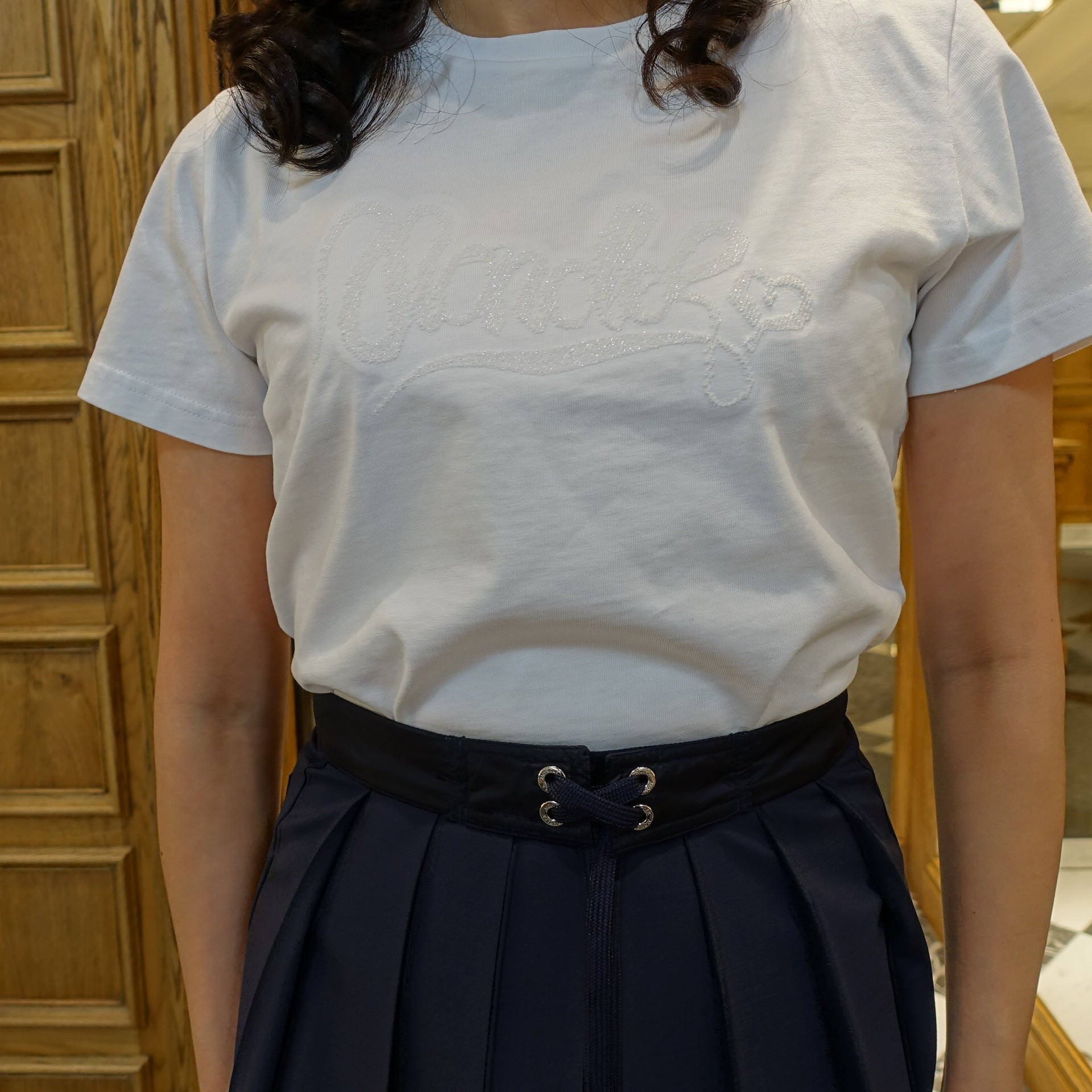 ♪直営店♪Moncler カリグラフィロゴ Ｔシャツ