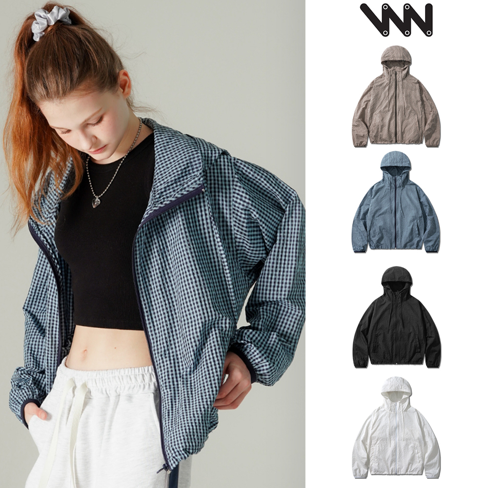 【WV PROJECT】25SS★ Lightweight Check Jacket