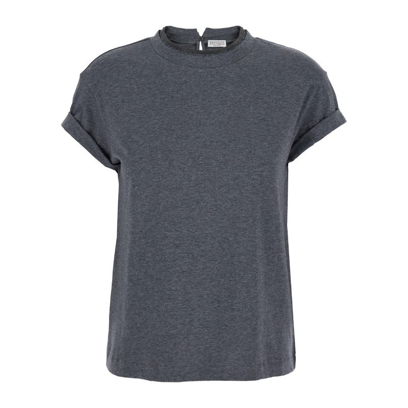 Tシャツ・カットソー BRUNELLO CUCINELLI SHORT SLEEVES TSHIRT (MPT18BD200 CV563)