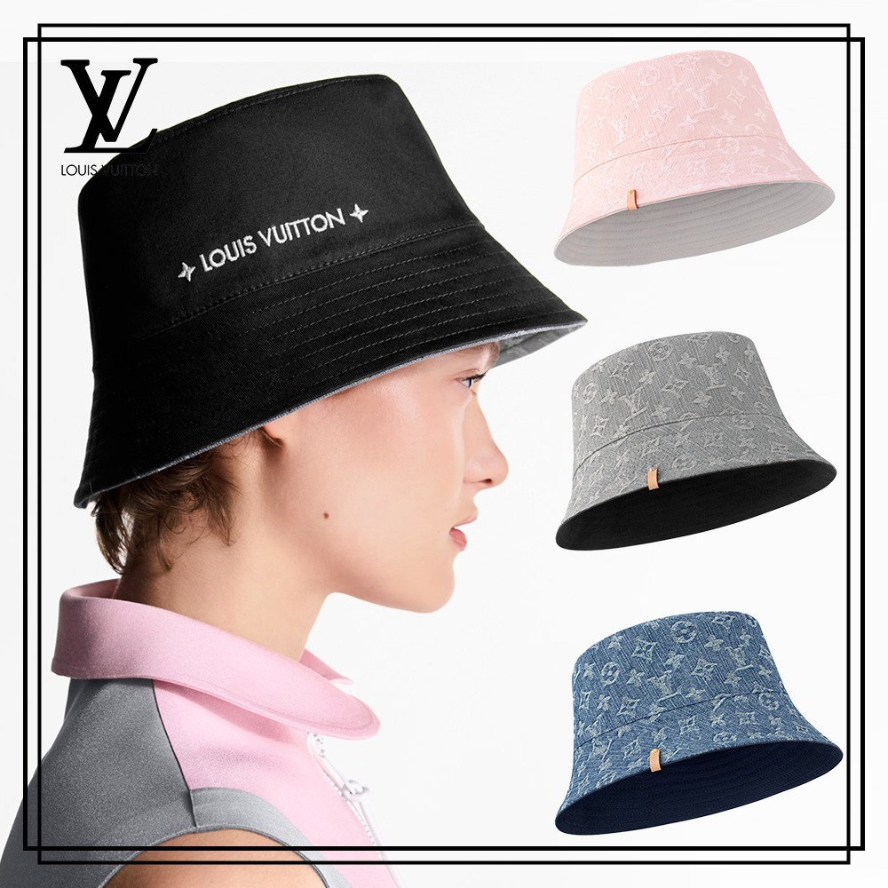 ＊すぐ届く＊国内発送 【Louis Vuitton】バケットハット・デニム