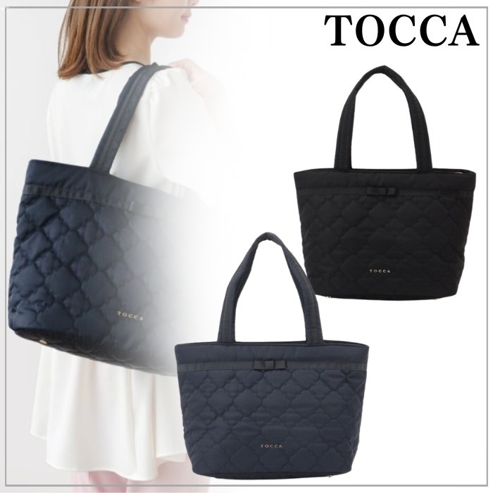 【撥水】TOCCAトッカ CHECKER CLOVER QUILTBAG キルトバッグ