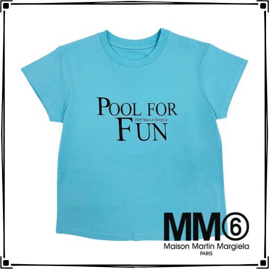 国内発送☆MM6 Maison Margiela☆T-SHIRT/TURQUOISE
