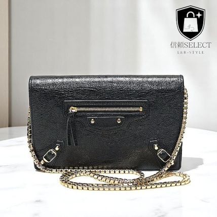 BALENCIAGA　ラムスキン　クラッチバッグ　マルチポーチ　ウォレット ラムスキン BALENCIAGA(バレンシアガ) クラッチバッグ