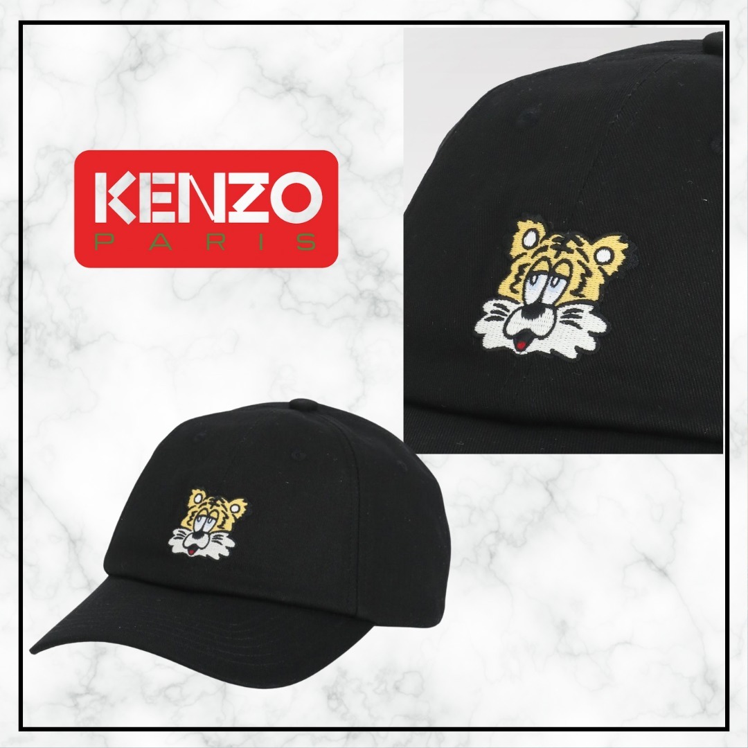 国内完売◇Kenzo◇'KENZO VERDY MARKET' エンブロイド キャップ