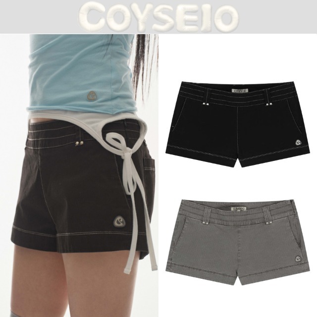 【COYSEIO】 STUD SHORTS 2色