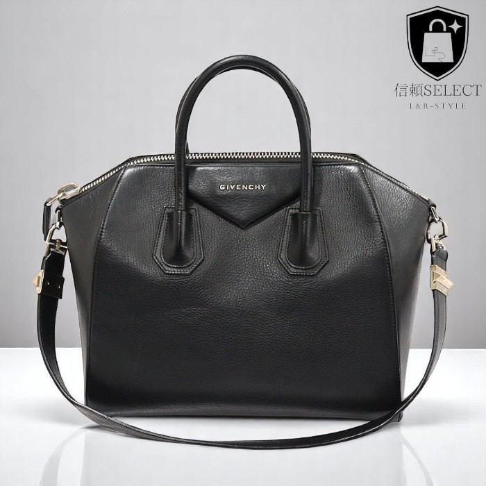 【Givenchy】2Way アンティゴナ ミディアム ゴートスキン・中古