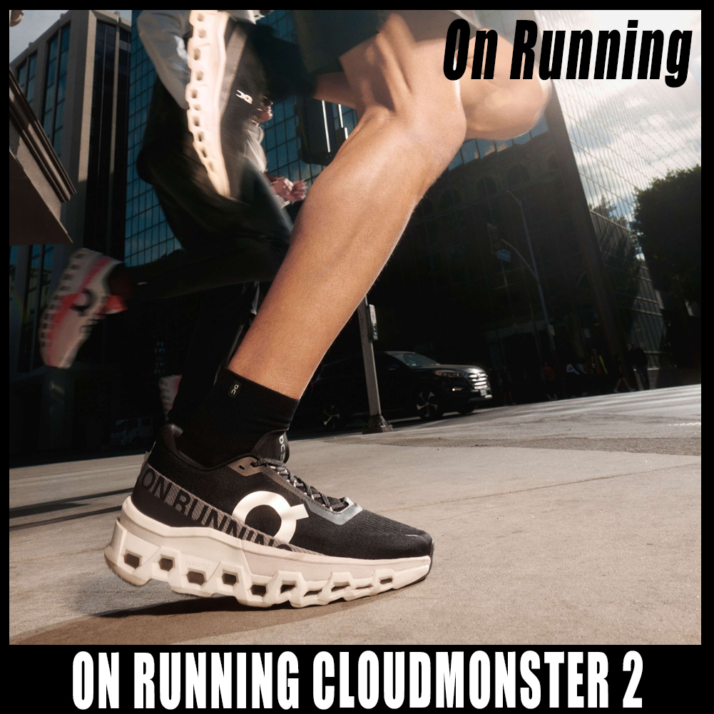 ◆正規品◆ON RUNNING CLOUDMONSTER 2 BLACK FROST◆関税込◆