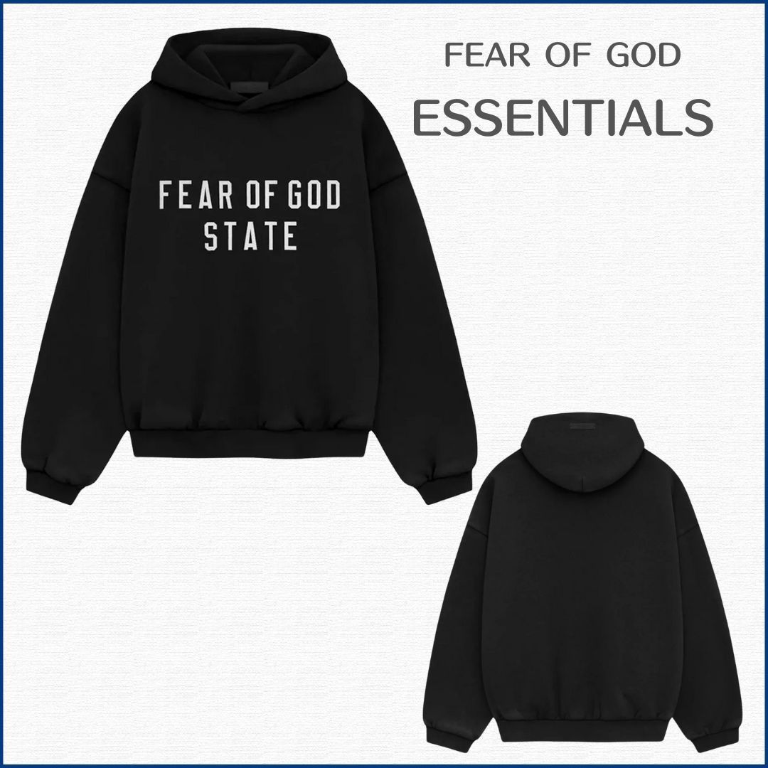 国内発送【FEAR OF GOD ESSENTIALS】HEAVY FLEECE HOODIE