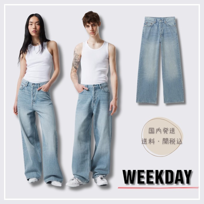 【WEEKDAY】ASTRO LOOSE BAGGY JEANS
