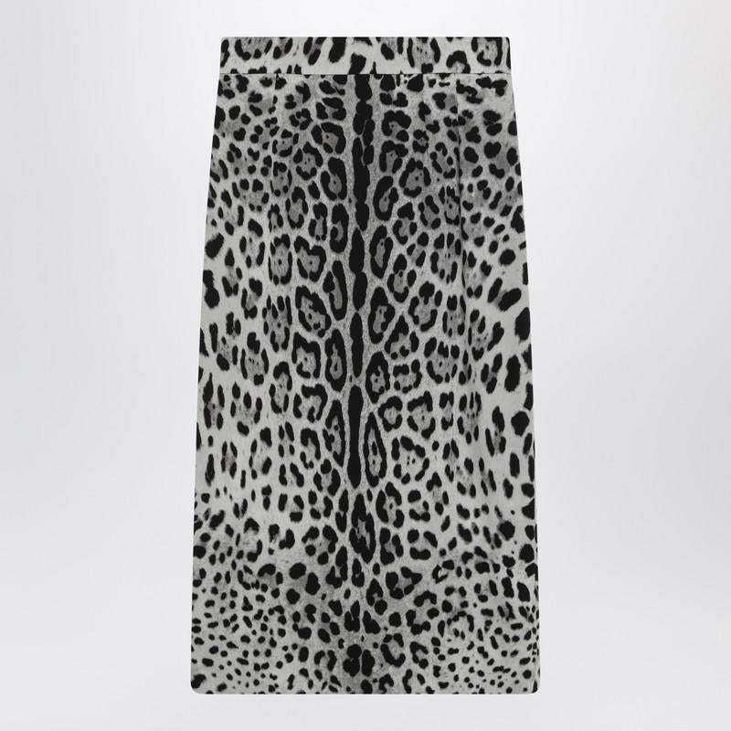 【関税＆送料込み】Dolce & Gabbana Leopard Print Pencil Ski