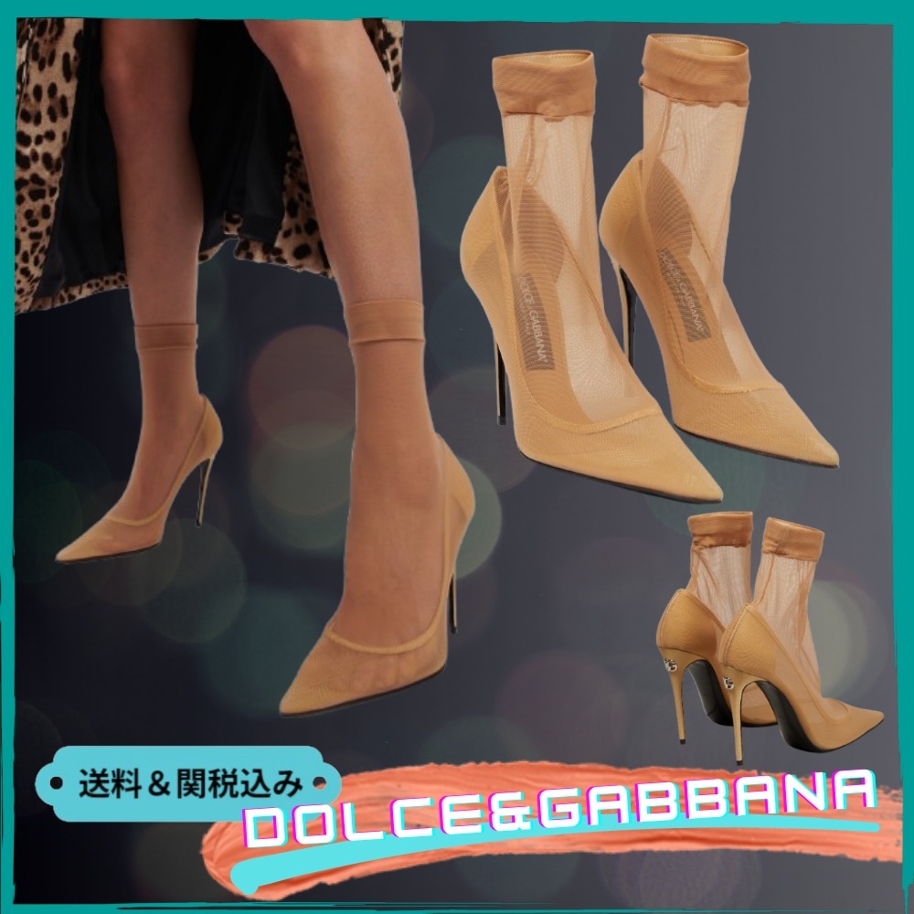 【DOLCE & GABBANA】x Kim ソックス アンクルブーツ