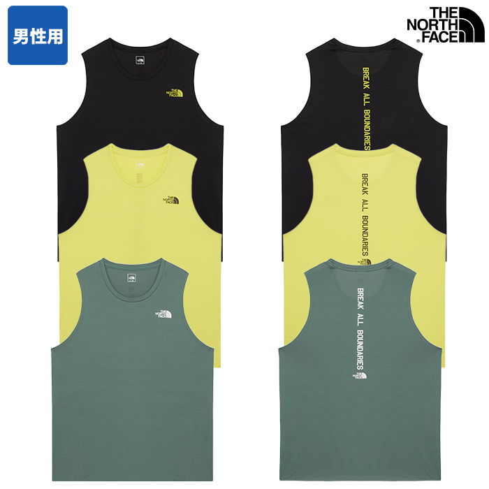 ★THE NORTH FACE☆M'S TNF RUN SLEEVELESS NT7VR02
