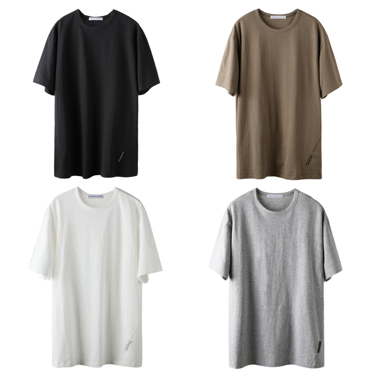 Tシャツ・カットソー POST ARCHIVE FACTION 8.0 TEE RIGHT 5FT1706