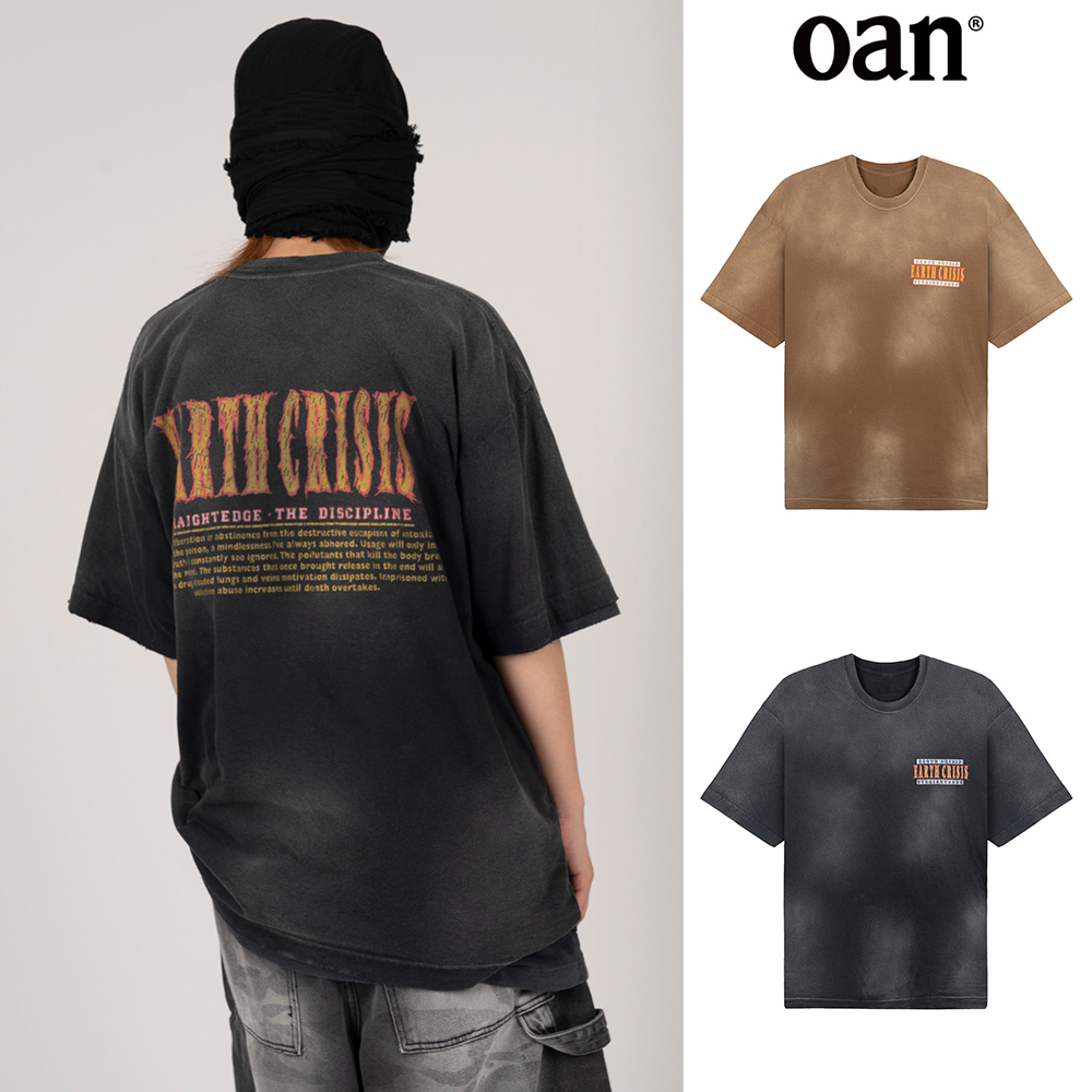 【oan】Disciplene Vintage Short Sleeve T-Shirt