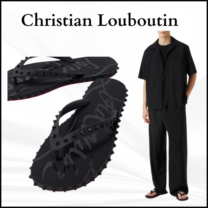 【Christian Louboutin】スーパールビ フリップトングサンダル