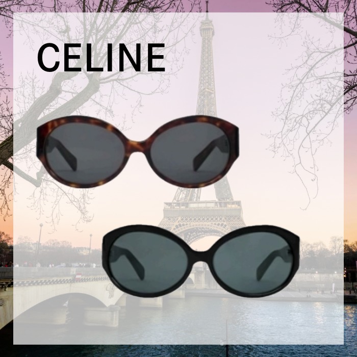 CELINE セリーヌ TRIOMPHEトリオンフ 11 サングラス/アセテート