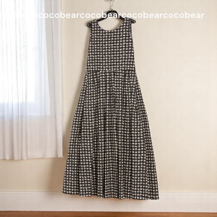 S Max Mara☆チェック柄コットンドレス