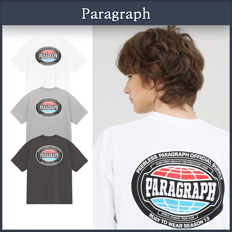 【Paragraph】★送料・関税込★ピアリスロゴTシャツ★男女兼用
