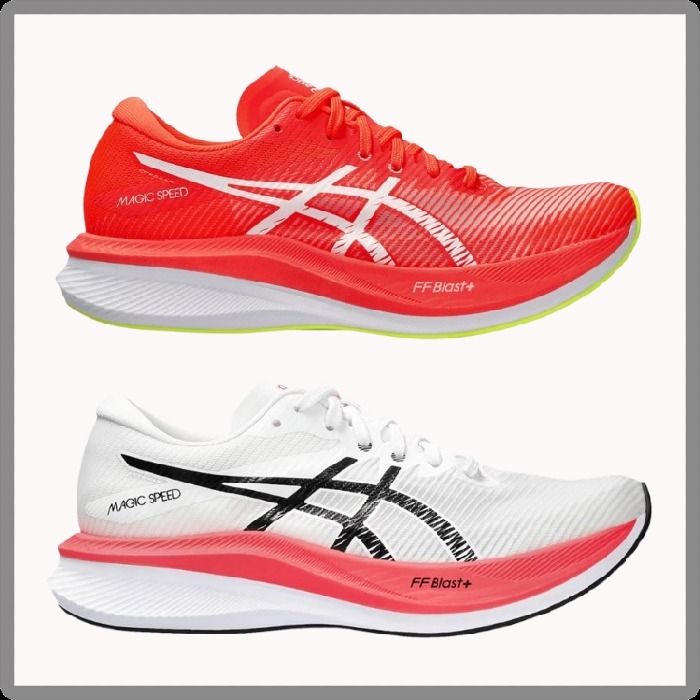 ◆ASICS◆MAGIC SPEED 3 スニーカー ランニングシューズ ロゴ