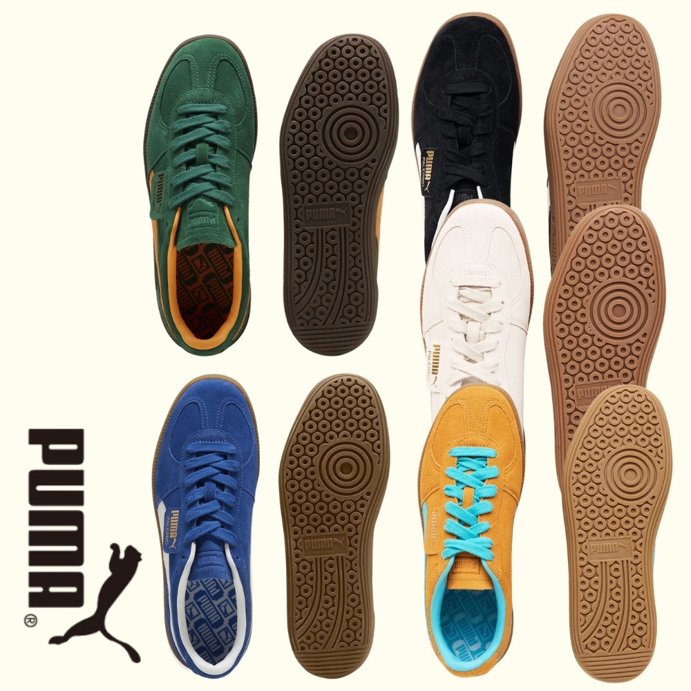 スニーカー PUMA Palermo Black White 39646310 396463-10