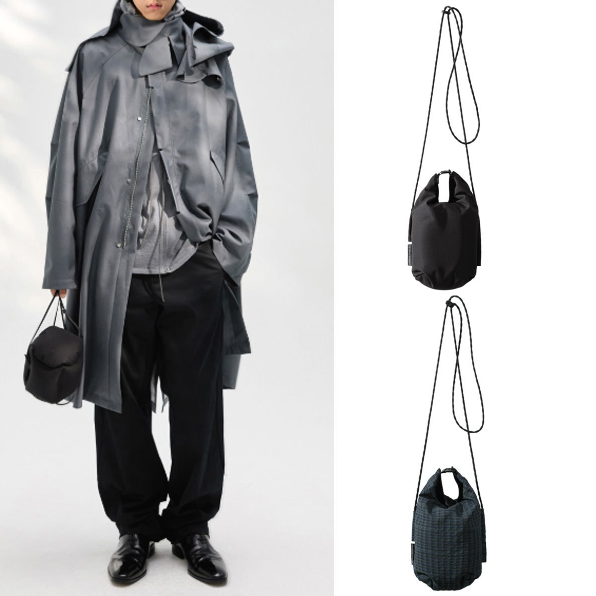 ショルダーバッグ POST ARCHIVE FACTION 8.0 CVSM BAG SMALL 5FT1711