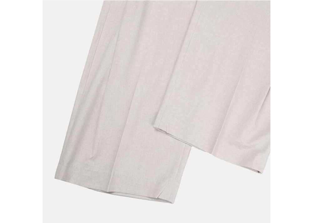 スラックス HUECLOSET Onir Linen Wide Slacks 25KERO414