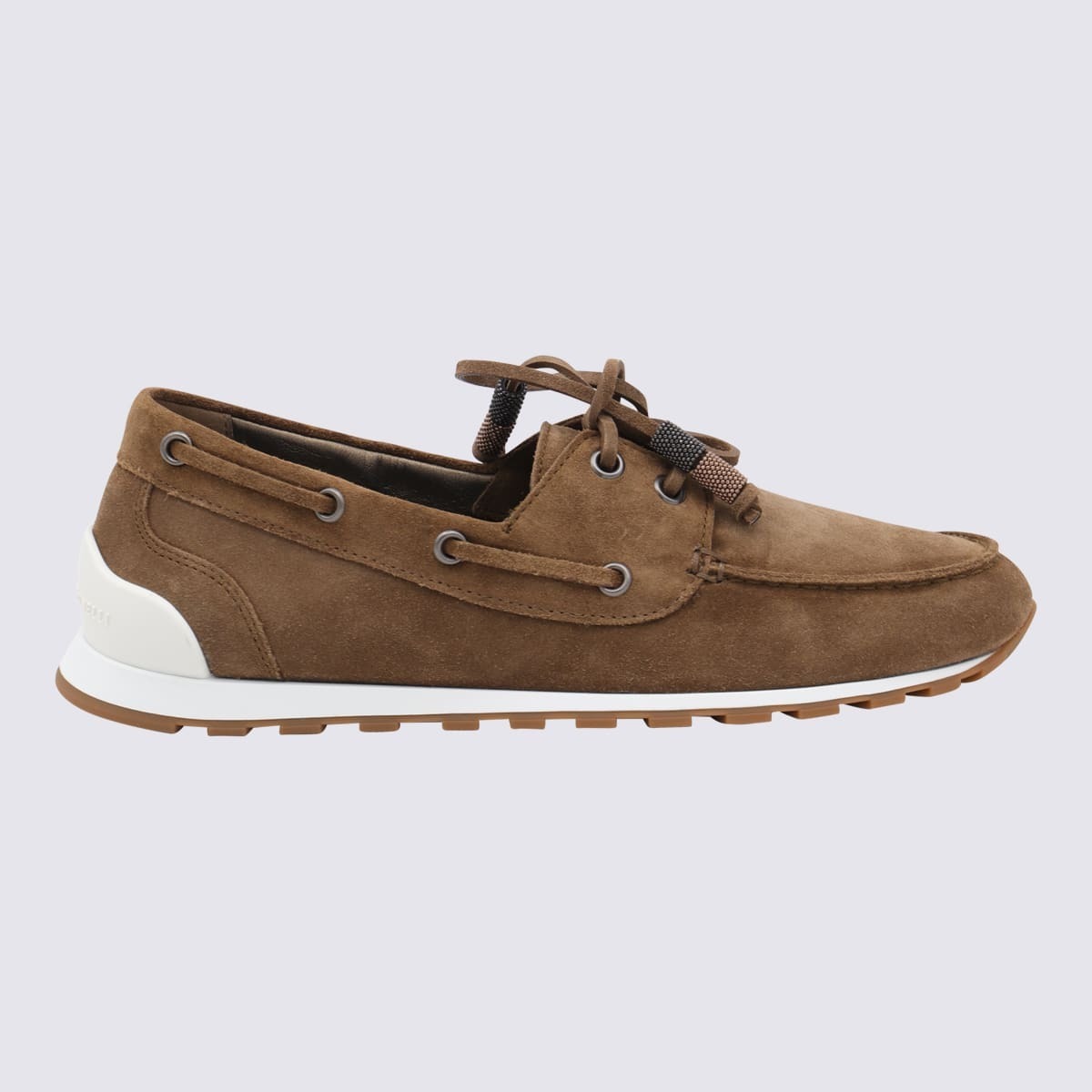 【送料&関税込】Brunello Cucinelli Light Beige Leather Loafe