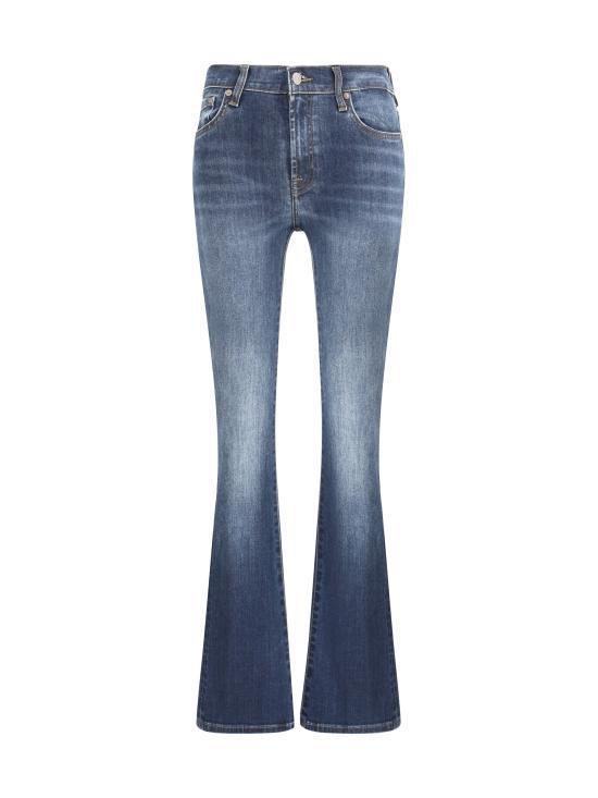 デニム・ジーパン 7 FOR ALL MANKIND Women Denim Pants JSWB44A0GA DARKBLUE
