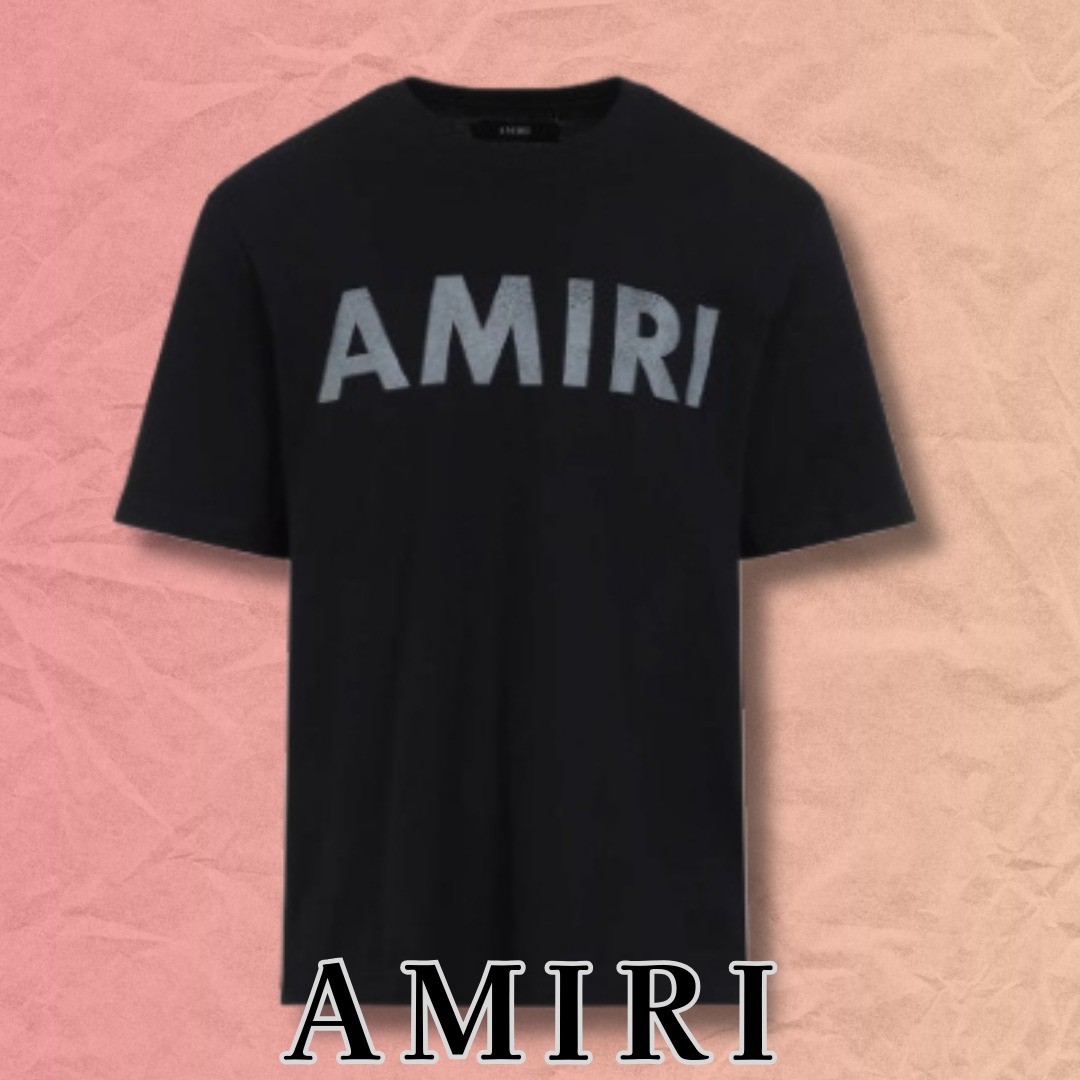 新作！関税送料込【AMIRI (アミリ)】ステンシルロゴ Tシャツ