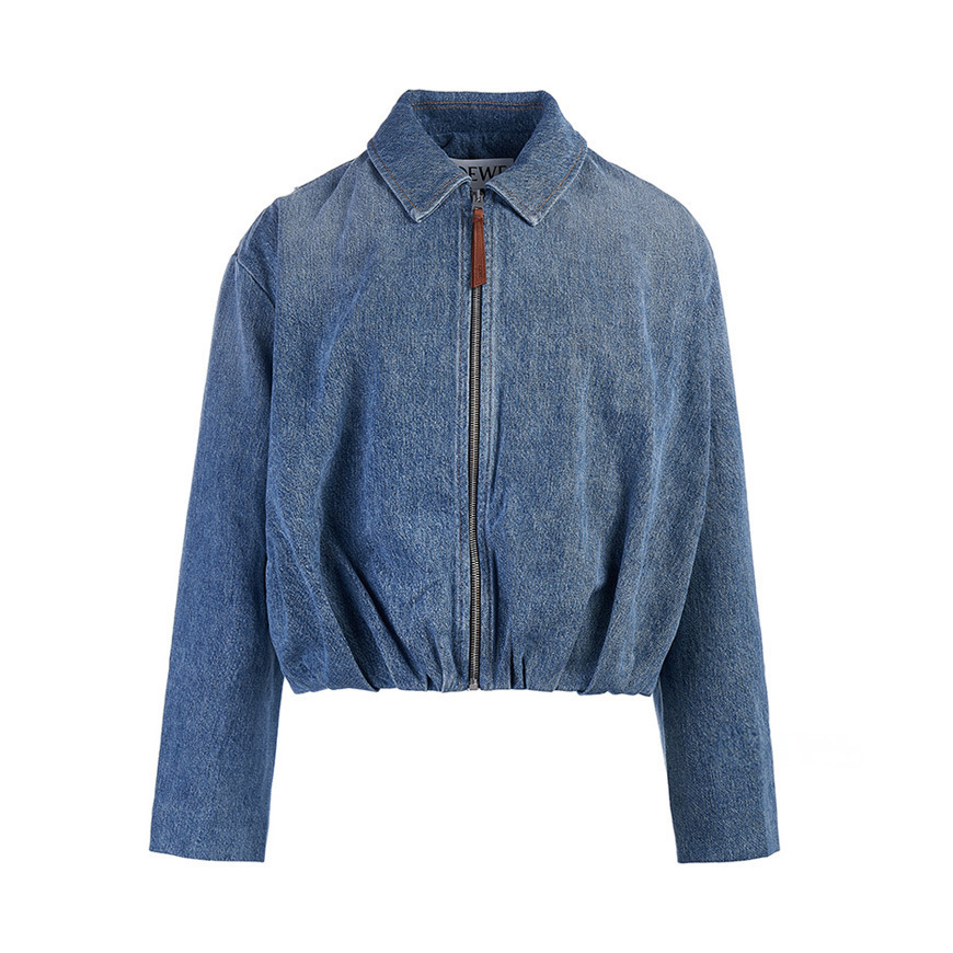 《LOEWE》 ドレープ デニム ジャケット