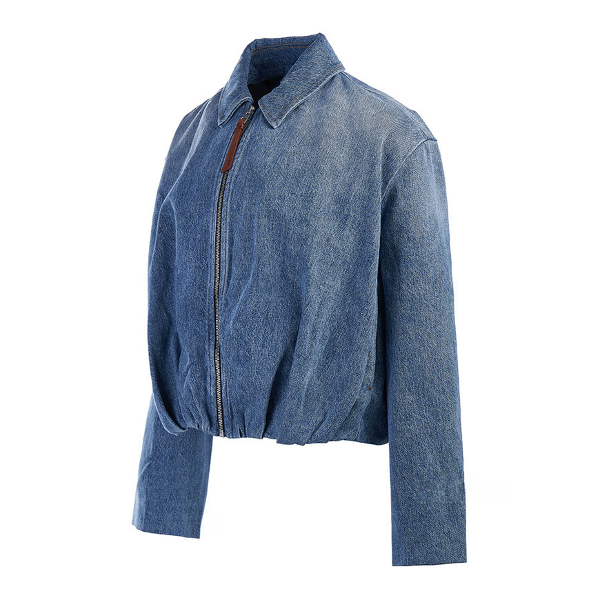 《LOEWE》 ドレープ デニム ジャケット