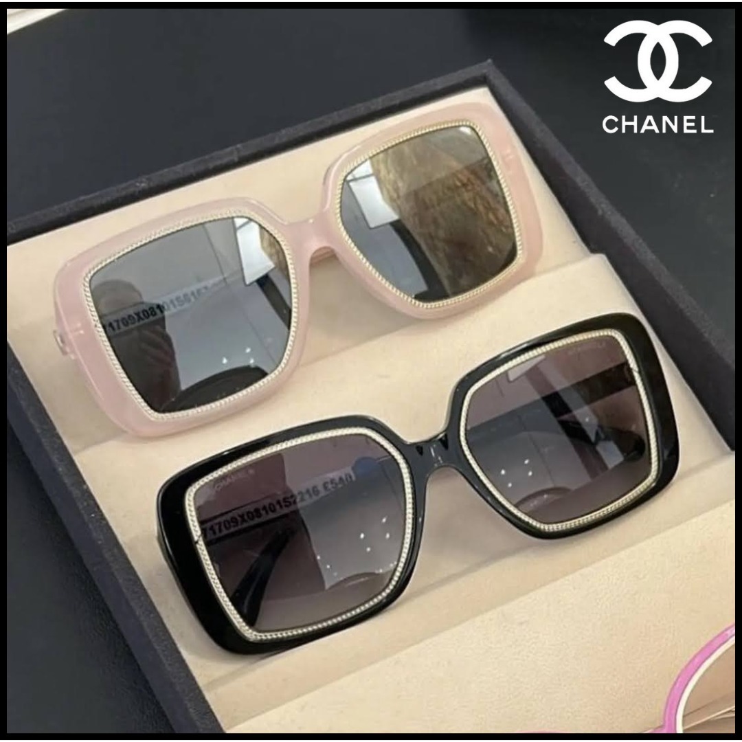 【お洒落で目を惹く♪】CHANEL ココビーチ サングラス