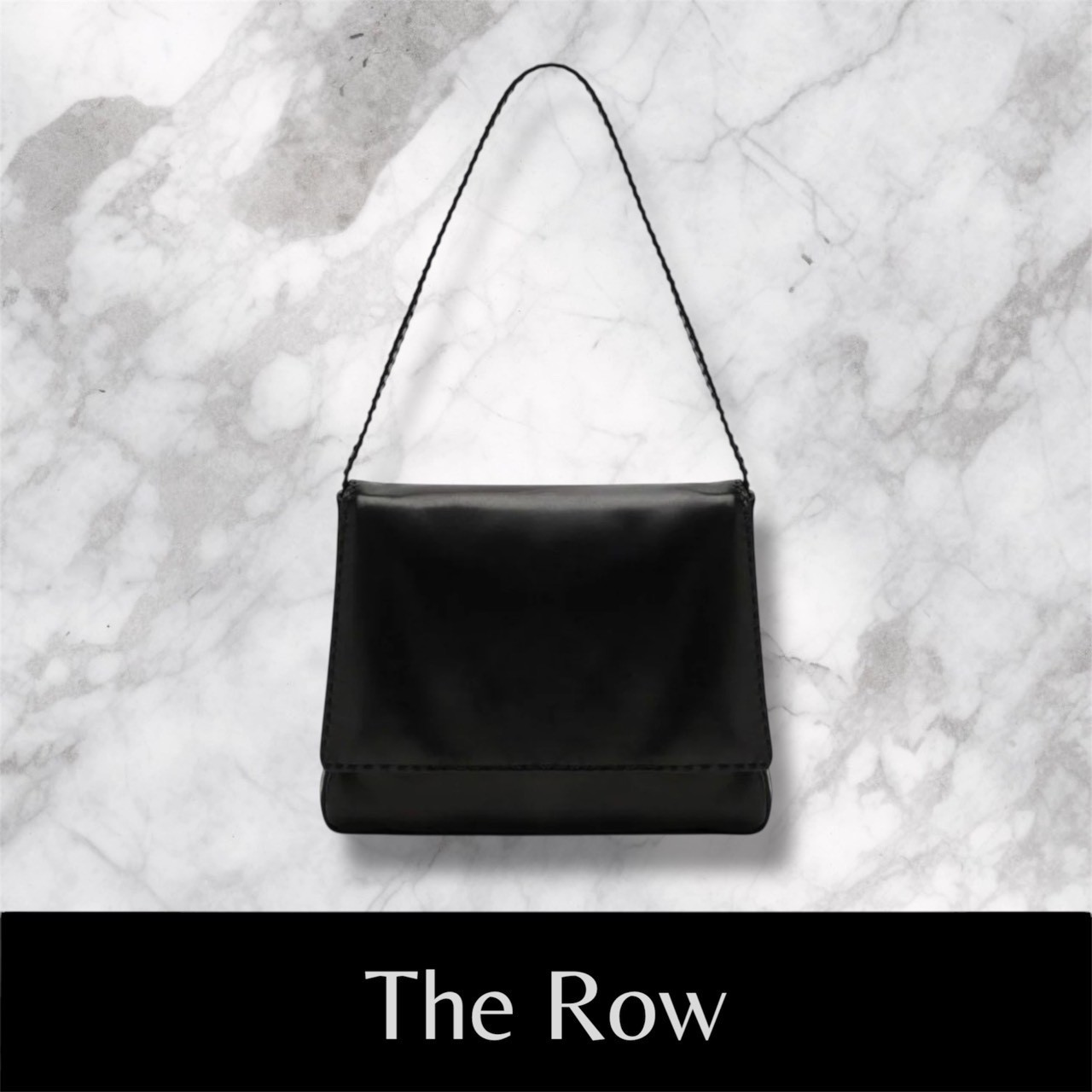 関税込【THE ROW】Nuance black hobo bag